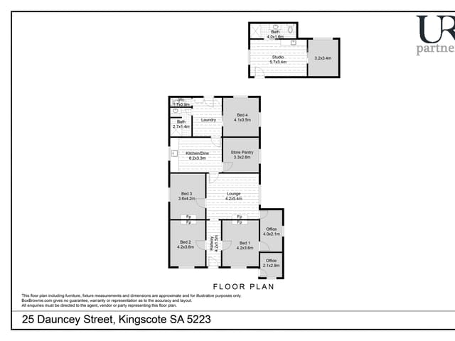 25 Dauncey Street, Kingscote SA floorplan