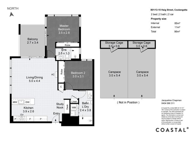801/13-15 Haig Street, Coolangatta QLD floorplan