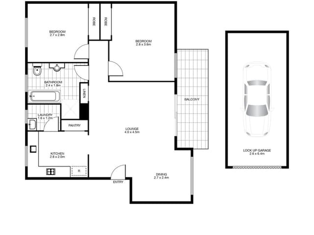 33/132 Lethbridge Street, Penrith NSW 2750 floorplan