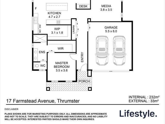 17 Farmstead  Avenue, Thrumster NSW 2444 floorplan