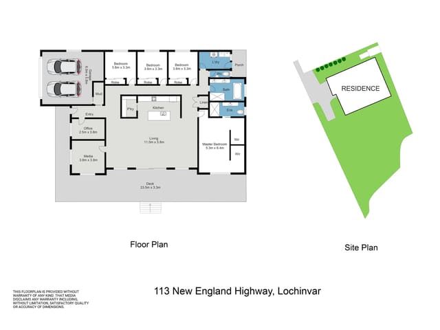 113 New England Highway, Lochinvar NSW floorplan