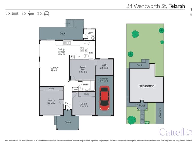24 Wentworth Street, Telarah NSW floorplan